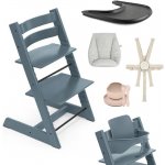 Stokke Tripp Trapp + Baby set Fjord Blue – Zboží Dáma