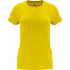 Dámská Trička Capri dámské tričko s krátkým rukávem Žlutá