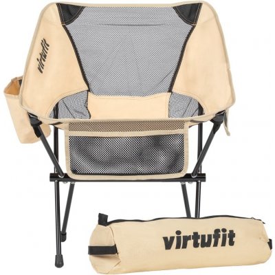 Křeslo VIRTUFIT Camping Chair Compact Béžové – Hledejceny.cz