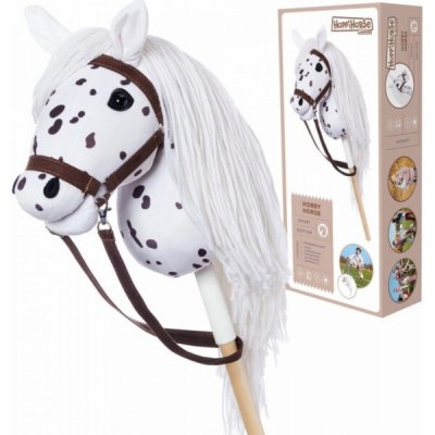 Koník na tyči Hobby Horse z kolekce HOPPIHORSE Sport Edition v barvě bílého leoparda – Hledejceny.cz