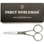 Percy Nobleman Beard & Moustache Scissors Nůžky na vousy a knír – Zboží Dáma