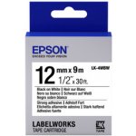 EPSON POKLADNÍ SYSTÉMY Epson Label Cartridge LK-4WBW, Black/white 12mm C53S654016 – Hledejceny.cz