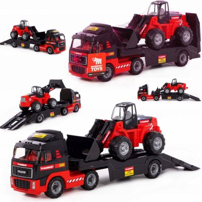 Polesie Mammoet Auto návěs a nakladač – Zboží Dáma