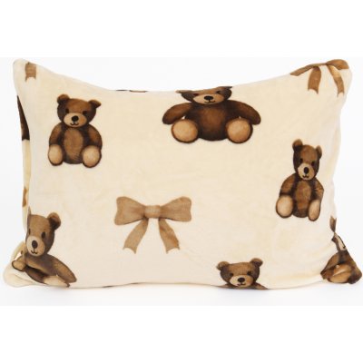 MKLuzkoviny.cz mikroplyš Exclusive Plyšoví medvídci 40 x 60 cm – Zboží Dáma