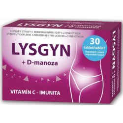 BCom Consulting Lysgyn + D-manoza 30 tablet