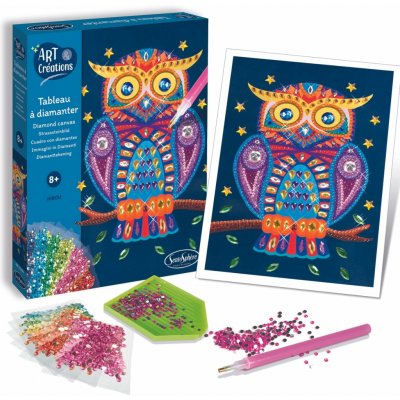 Sentosphere Kreativní sada Diamantová tabulka Sova – Zboží Dáma