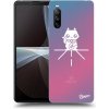 Pouzdro a kryt na mobilní telefon Sony Pouzdro Picasee silikonové Sony Xperia 10 III - Mirai - Maneki Neko černé