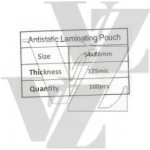 Laminovací fólie 54x86mm 125 µm 100ks – Zboží Dáma