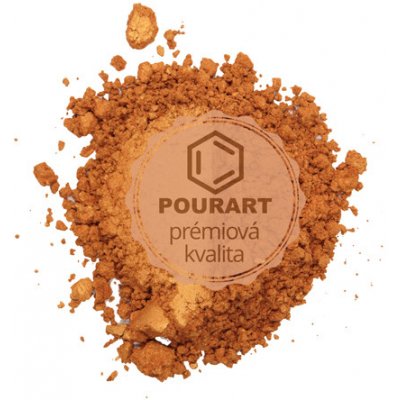 PourArt Metalický prášek DK323 Solid Solid Pomona Gold 10 g – Zboží Mobilmania