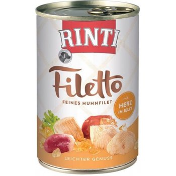 Rinti Filetto kuřecí maso a srdce v želé 420 g