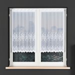Dekorační metrážová vitrážová záclona IWONA bílá výška 110 cm MyBestHome – Zboží Dáma