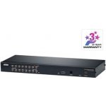 Aten KH-1516 16port Cat5 KVM, PS/ 2+USB, OSD, rack, SUN – Hledejceny.cz
