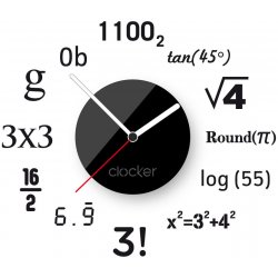 Clocker Math Černá