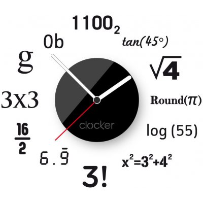 Clocker Math Černá – Hledejceny.cz