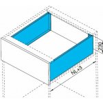 Cemux H Box SLIM zásuvka TIP-ON bílá H199/300mm – Sleviste.cz