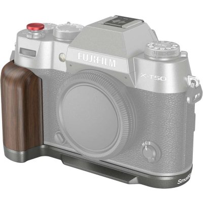 SmallRig Wooden L-Shape Grip for FUJIFILM X-T50 Charcoal Silver 4736 – Zboží Živě