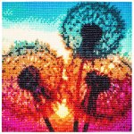 ISO Diamantové malování Pampelišky 30 x 30 cm 16212 – Sleviste.cz