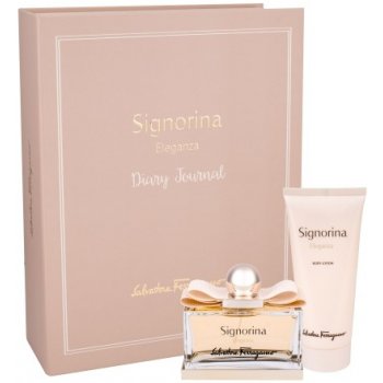 Salvatore Ferragamo Signorina Eleganza EDP 100 ml + tělové mléko 100 ml dárková sada