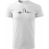 Pánské Tričko Trikíto pánské tričko EKG Pivo Bílá