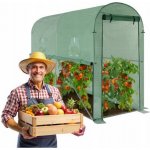 KIK KX3323 Fóliový tunelový zahradní skleník 3x2x2m – Sleviste.cz