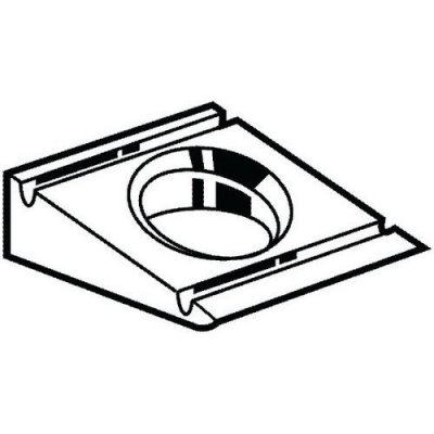 Čtyřhranná klínová podložka 8% pro U-profily DIN 434 Ocel 100-250 HV10 Bez PU M27 – Hledejceny.cz