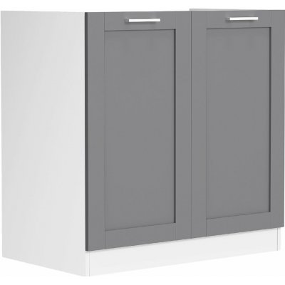 VCM Dřezová skříňka 80 cm „Colura“, antracitová – Zbozi.Blesk.cz