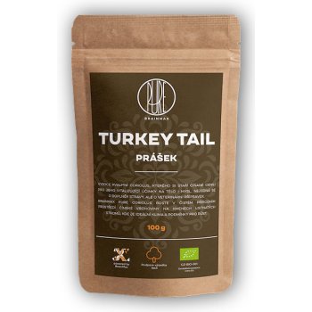 BrainMax Pure Turkey Tail prášek BIO 100 g