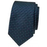 Avantgard Kravata Slim Lux 571-22353 modrá – Zboží Dáma