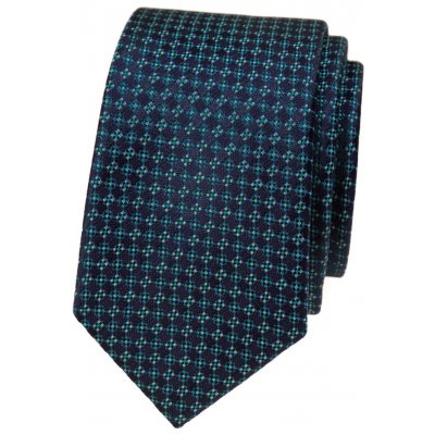 Avantgard Kravata Slim Lux 571-22353 modrá – Zboží Dáma