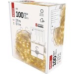 Emos D3CW02 LED vánoční nano řetěz rampouchy 2,9 m venkovní i vnitřní teplá bílá programy – Hledejceny.cz