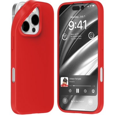 Mercury Ochranný kryt na iPhone 16 Pro - Mercury, Soft Feeling Red – Zboží Mobilmania
