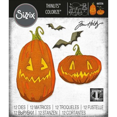Sizzix thinlits set 12 ks Dýně – Hledejceny.cz