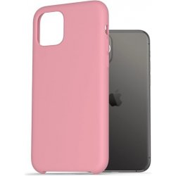 Pouzdro AlzaGuard Premium Liquid Silicone Case iPhone 11 Pro růžové