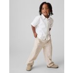 GAP Baby lněné kalhoty Hnědá Hnědá – Zboží Mobilmania