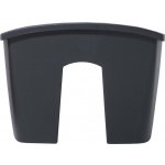 Prosperplast Květináč truhlík na zábradlí CROWN antracit 58 cm – Zboží Dáma
