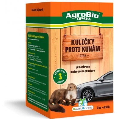 AgroBio ATAK Kuličky proti kunám 2 ks