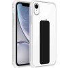 Pouzdro a kryt na mobilní telefon Apple Cadorabo Ochranné pouzdro pro Apple iPhone XR Černá Case TPU Silicone Case Cover Stand Function