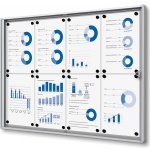 HAPPY END Interiérová vitrína 8 x A4 – Zboží Dáma