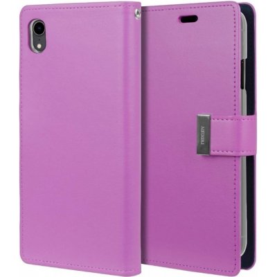 Pouzdro MERCURY Rich Diary Wallet Samsung Galaxy Note 10 Fialové