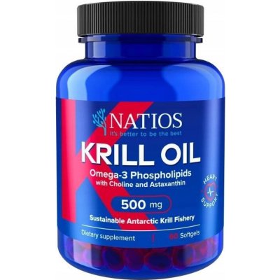 Natios Krill Oil 500 mg 60 softgelových kapslí – Hledejceny.cz
