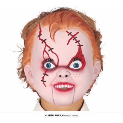 Guirca Maska "panenka Chucky" – Zboží Mobilmania