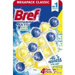 Bref WC Power Aktiv Lemon WC kuličky 3 x 50 g – Zbozi.Blesk.cz