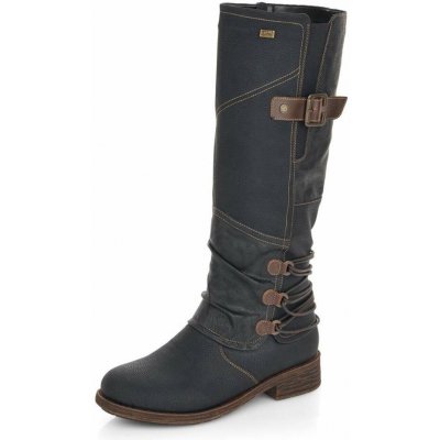 Remonte D8078-01 černé W3 D8078-01 BLACK COMBINATION H/W3 – Zboží Dáma