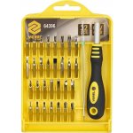 Sada bitů + Šroubovák hodinářský 32 ks CrV TO-64396 – Zboží Dáma