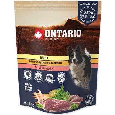 Ontario kachna se zeleninou ve vývaru 300 g – Zboží Mobilmania