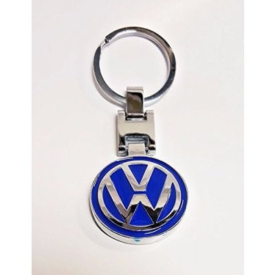 Přívěsek na klíče Kovová se znakem VW Volkswagen modrá