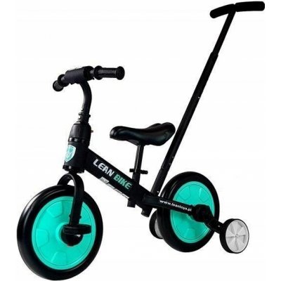 LEAN BIKE 3v1 Běhací na pedály černá mátová – Hledejceny.cz