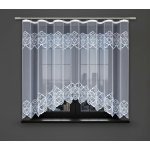 Dekorační žakárová záclona s řasící páskou EIMI 160 bílá 300x160 cm MyBestHome – Zboží Mobilmania