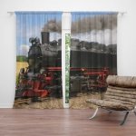 Sablio Závěs Lokomotiva 3: 2ks 140x250cm – Hledejceny.cz