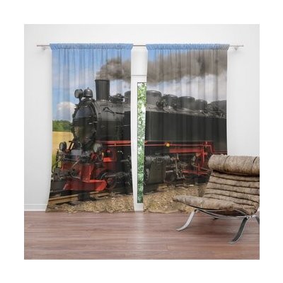 Sablio Závěs Lokomotiva 3: 2ks 140x250cm – Hledejceny.cz